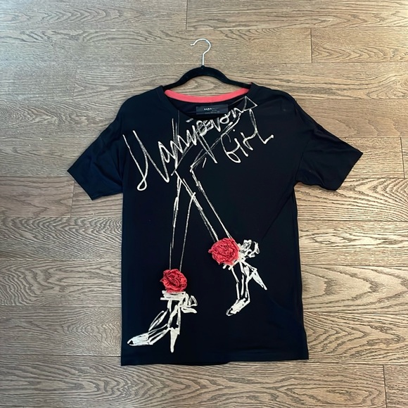 Zara spécial édition « Fashion Girl » t-shirt - Picture 1 of 3